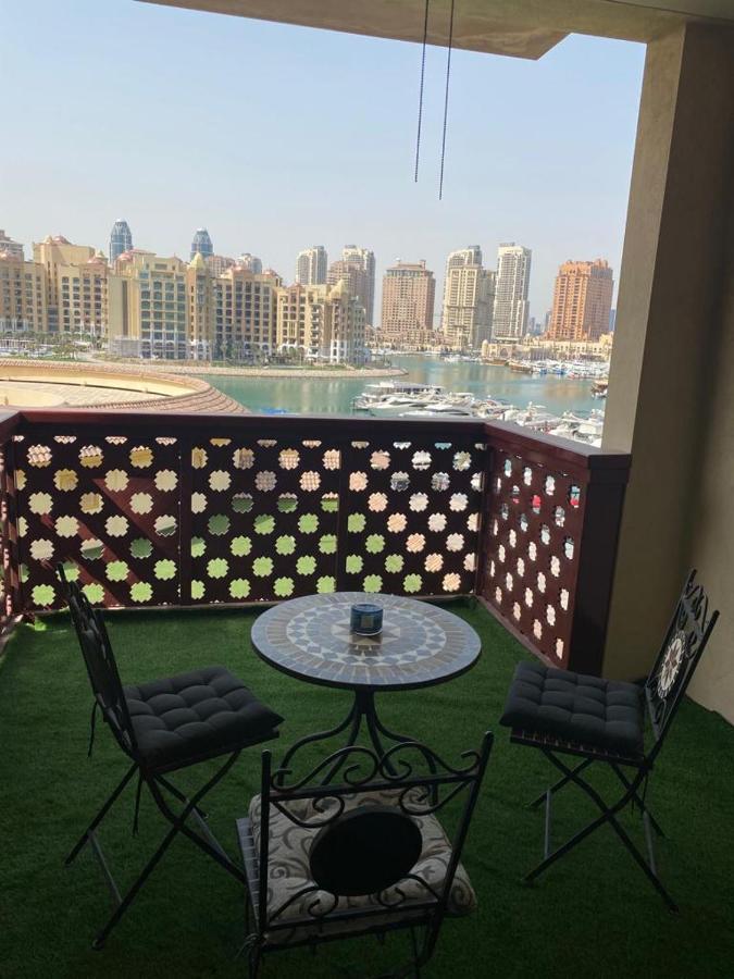 Luxury 2 Bedroom Apt In The Pearl With Marina View Doha Ngoại thất bức ảnh
